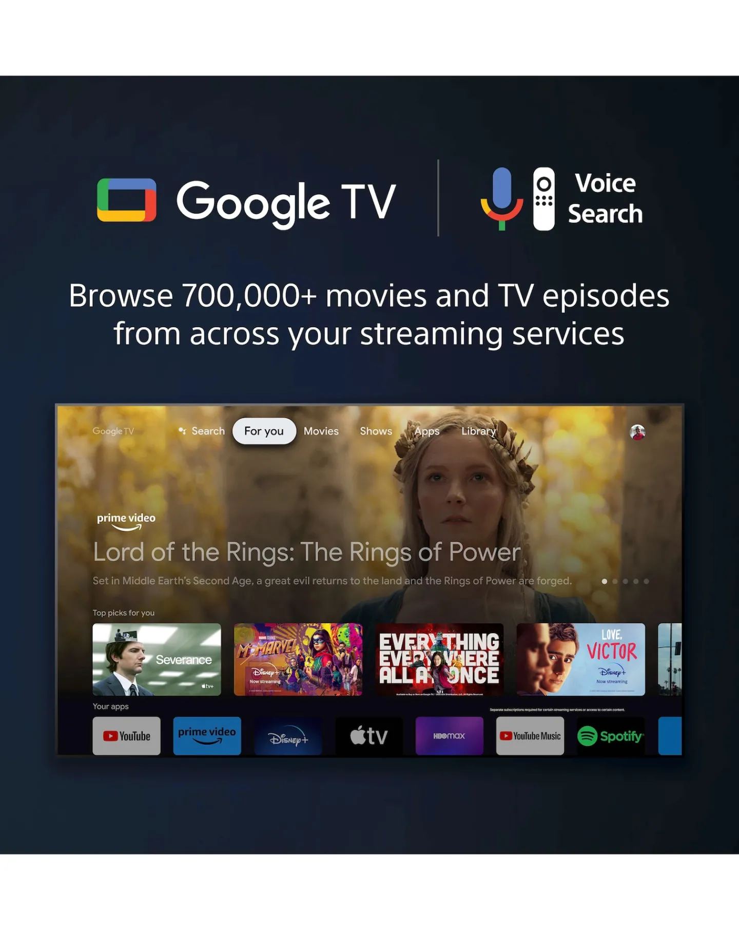 Sony Bravia KD43X75WLPU 43in Smart 4K Ultra HDR LED TV with Google TV
