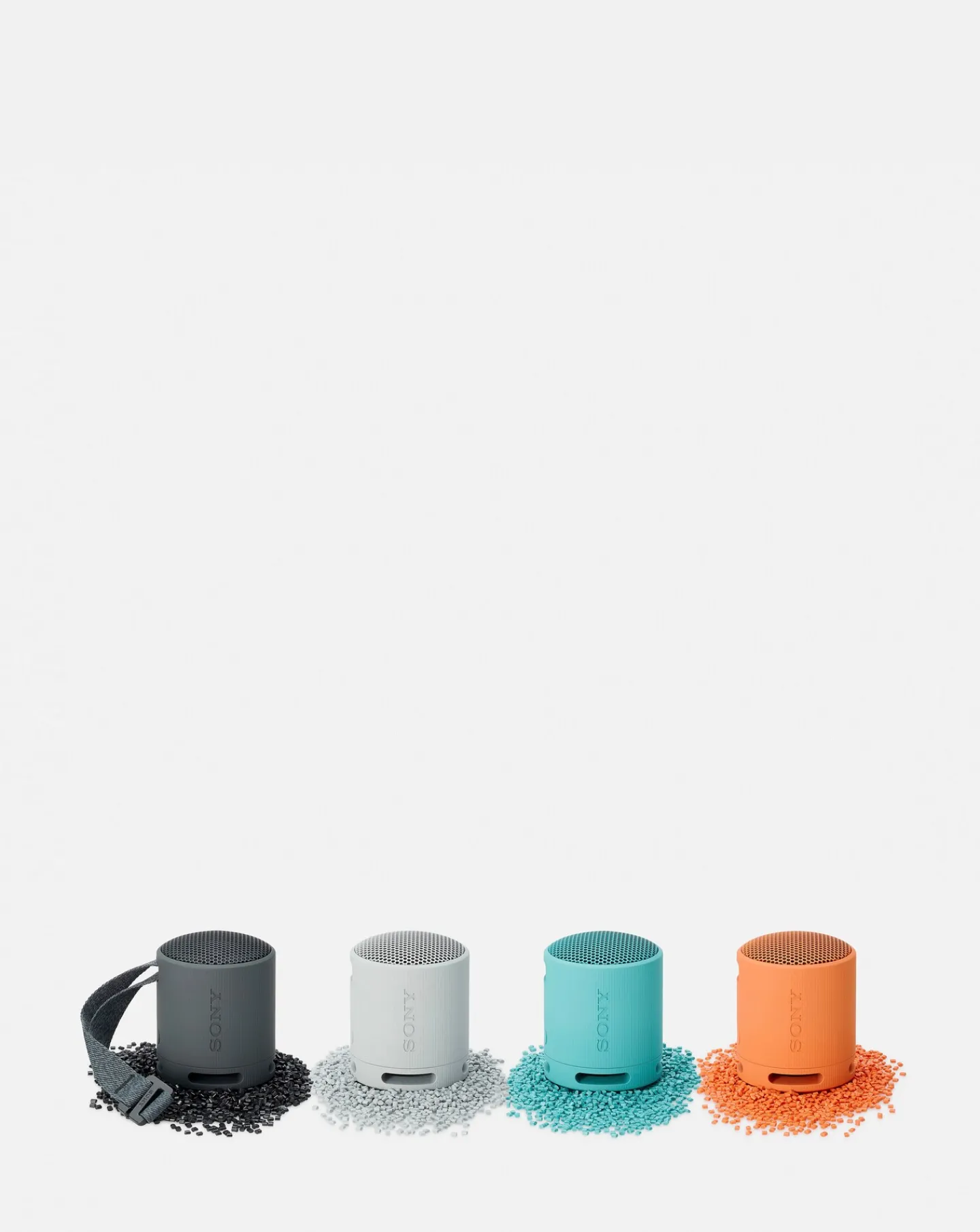 Sony SRS-XB100 Portable Wireless Speaker - Light Grey