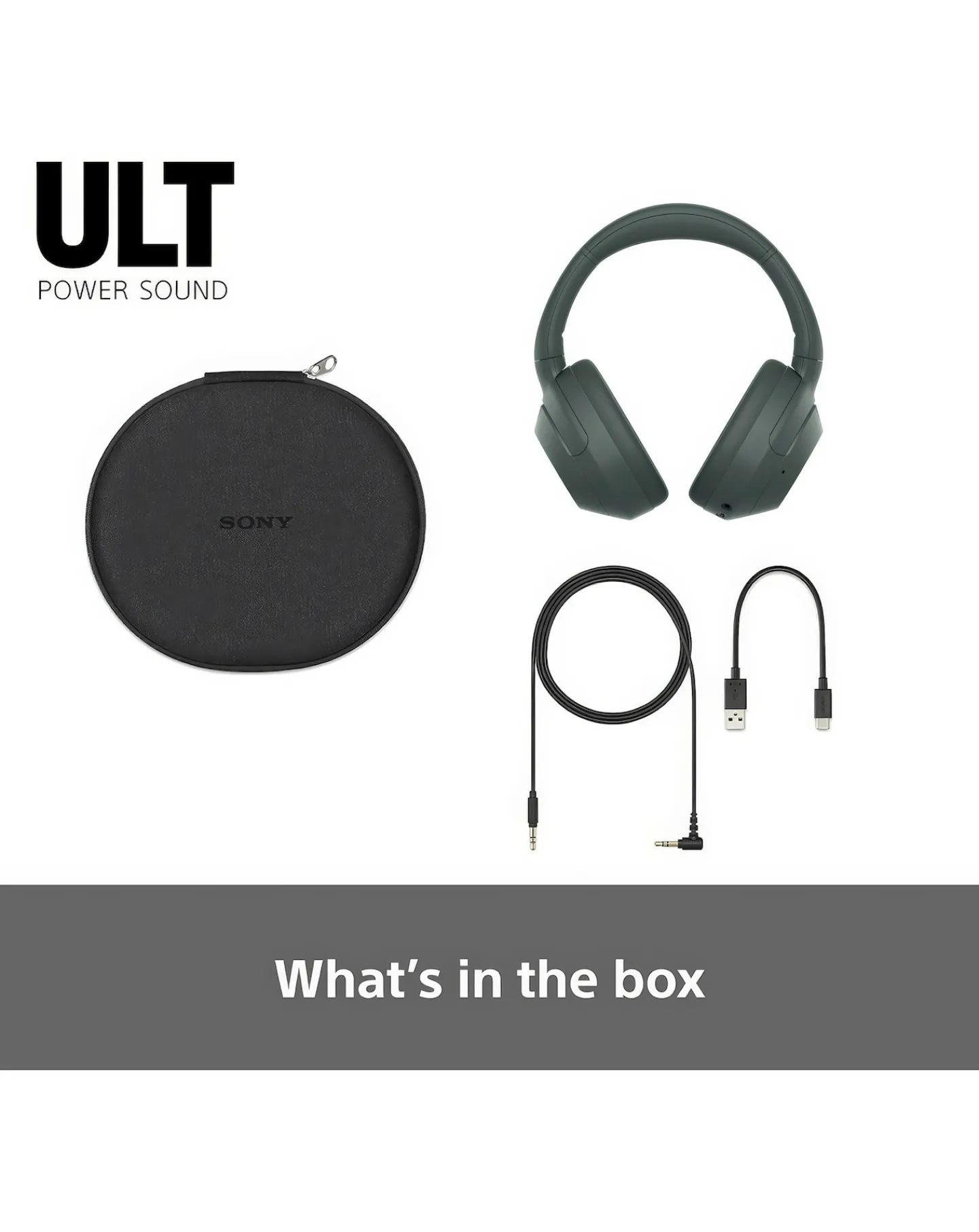Sony ULT WEAR Wireless Over-Ear Headphones - Forest Grey