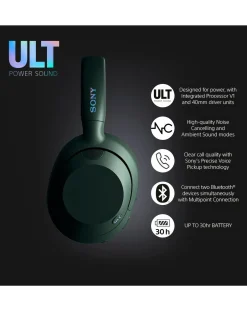 Sony ULT WEAR Wireless Over-Ear Headphones - Forest Grey