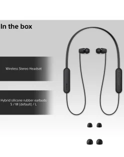 Sony WI-C100 Wireless In-Ear Headphones -