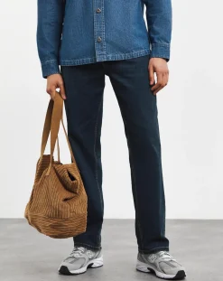 Jacamo Straight Fit Stretch Jeans Dark Tint