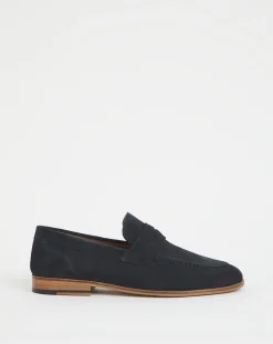 Jacamo Suede Formal Penny Loafer Wide Fit