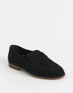Jacamo Suede Interweave Penny Loafer Wide Fit