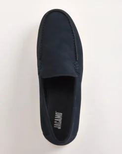 Jacamo Suede Look Loafer Wide Fit