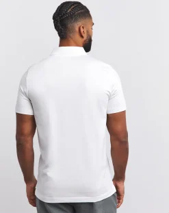 Jacamo Supima Zip Neck Polo