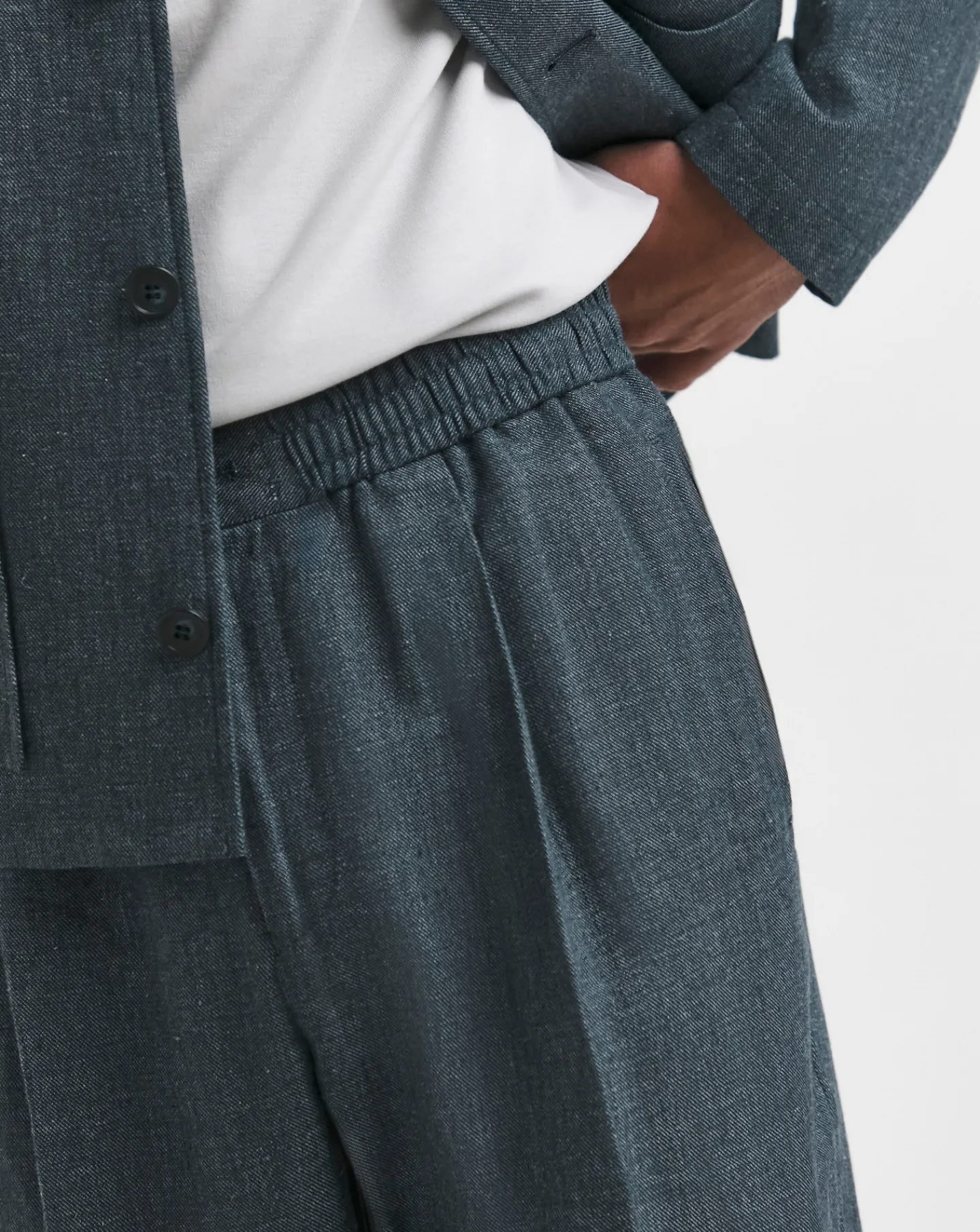 Jacamo Tailored Chambray Trouser
