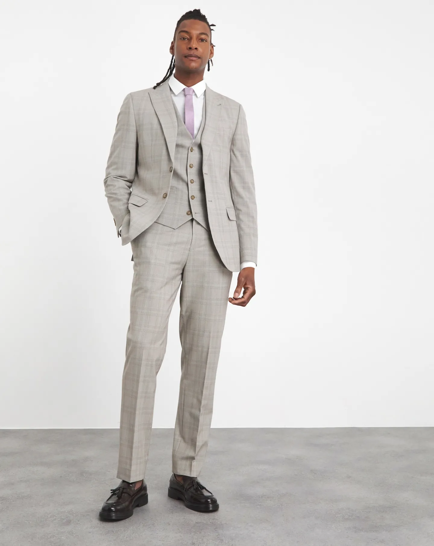 Jacamo Tailored Check Suit Trouser