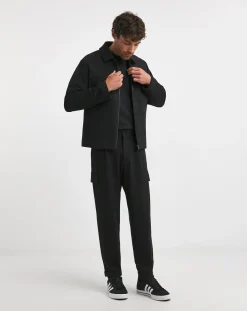 Jacamo Tailored Twill Zip Harrington Jacket