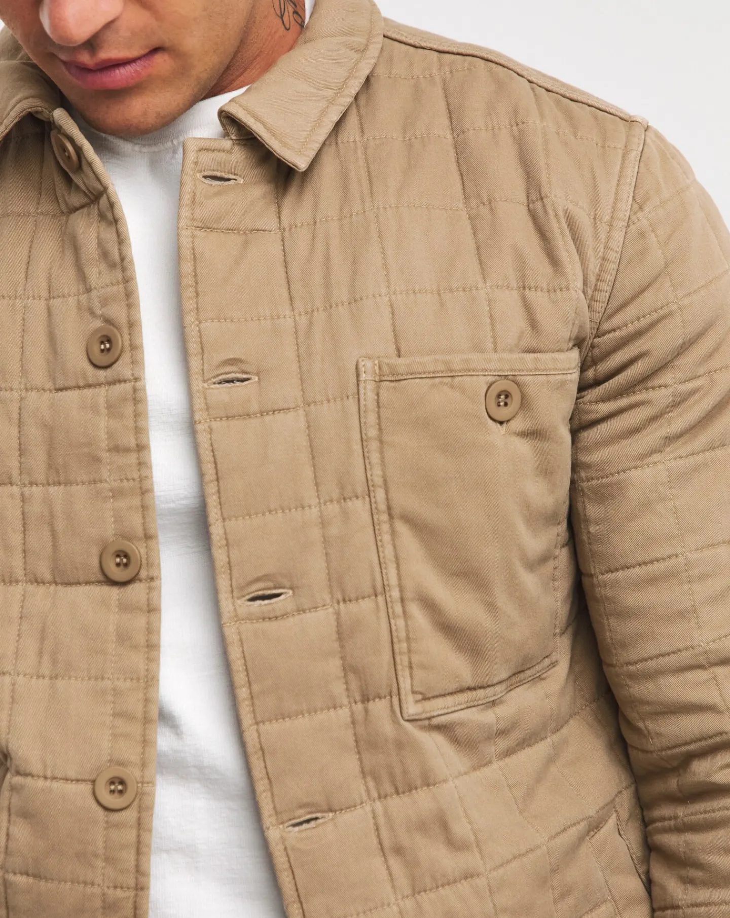 Jacamo Cotton Quilted Shacket