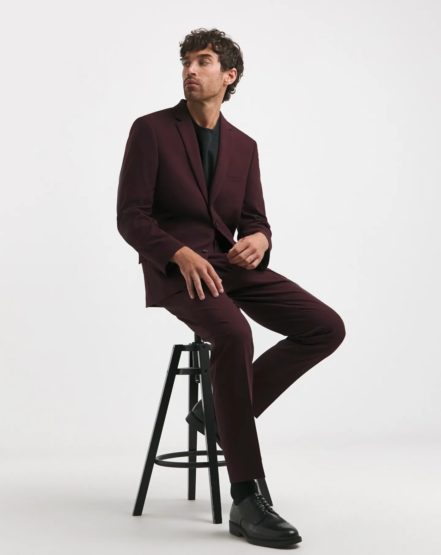 Jacamo Tapered Fit Flat Front Trouser