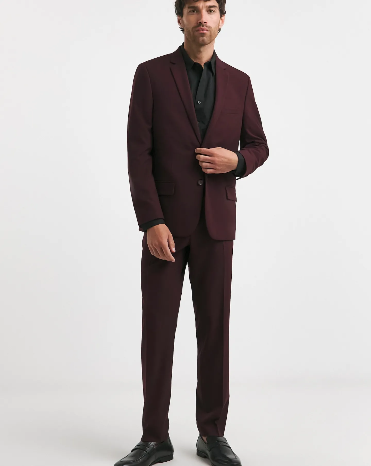 Jacamo Tapered Fit Flat Front Trouser