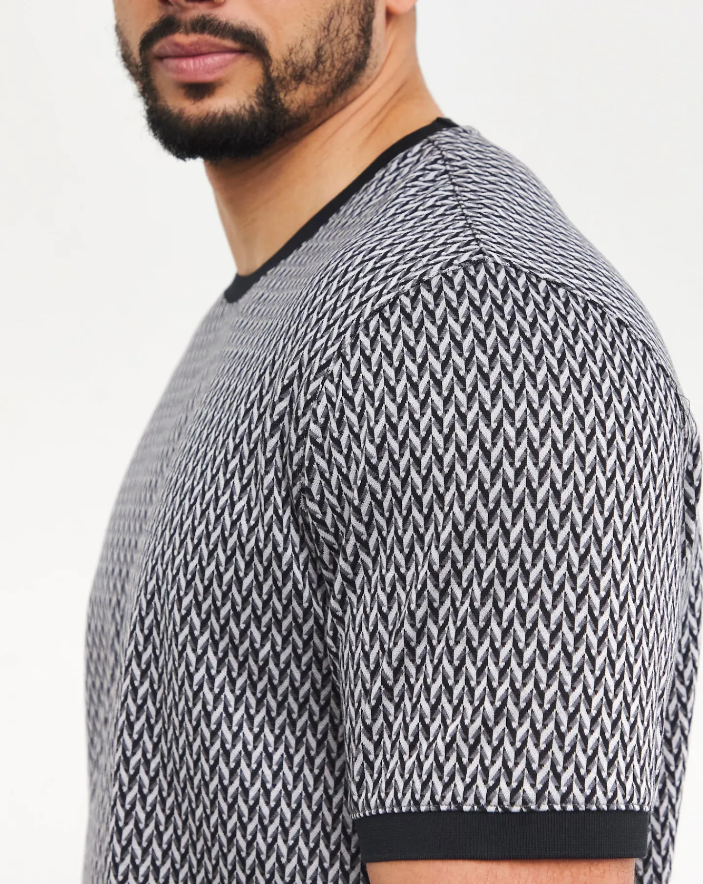 Ted Baker Geo Print Crew Neck Tshirt