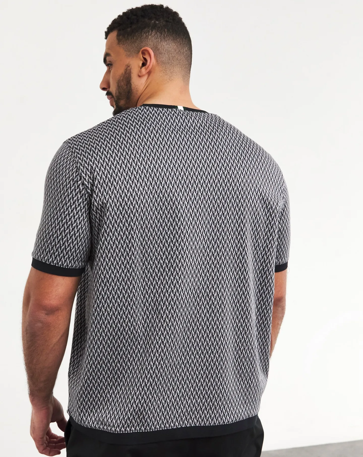 Ted Baker Geo Print Crew Neck Tshirt