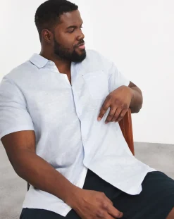 Ted Baker Kingford Linen Mix Shirt