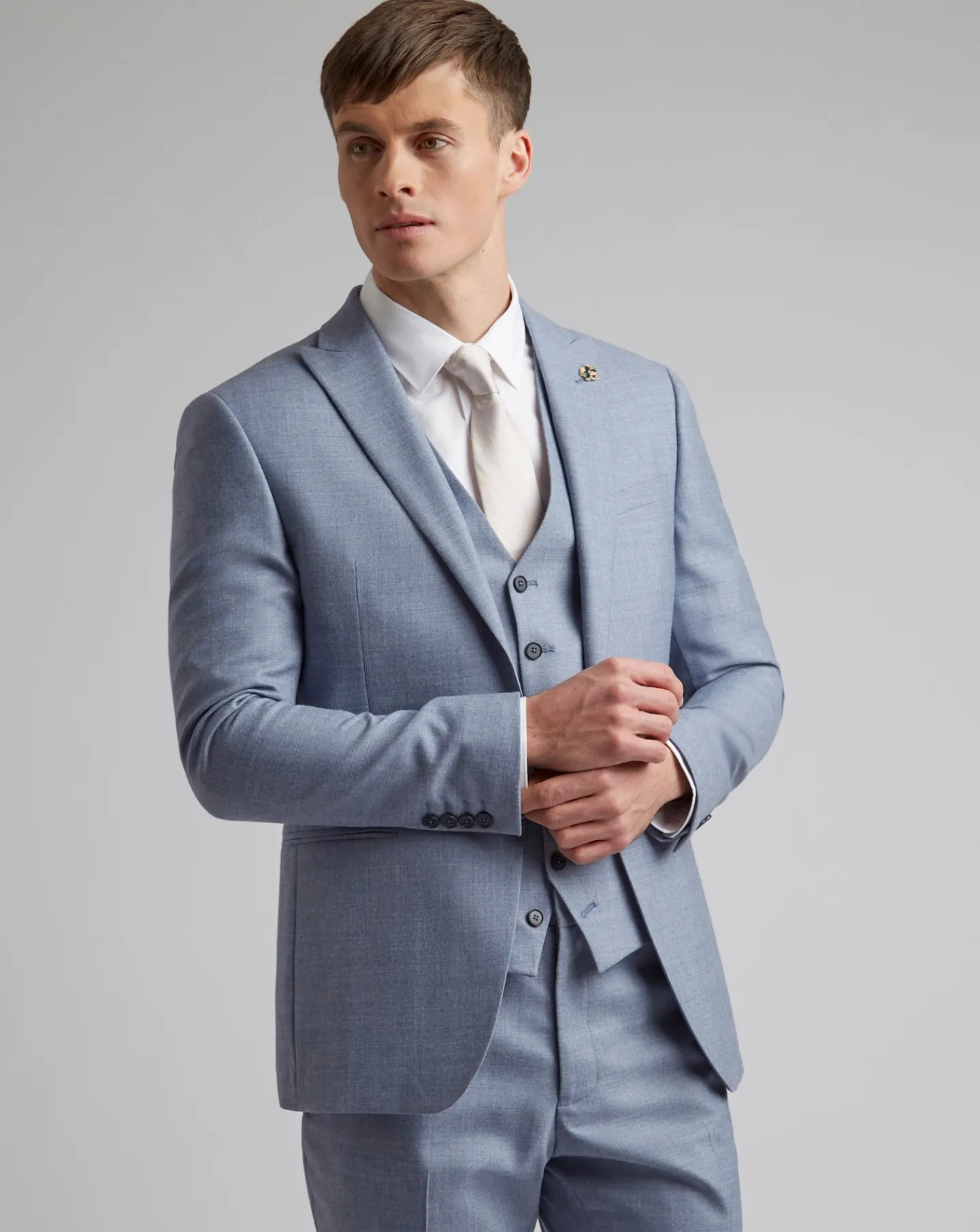 Ted Baker Slim Fit Soft Brushed Flannel Jacket