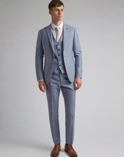 Ted Baker Slim Fit Soft Brushed Flannel Jacket