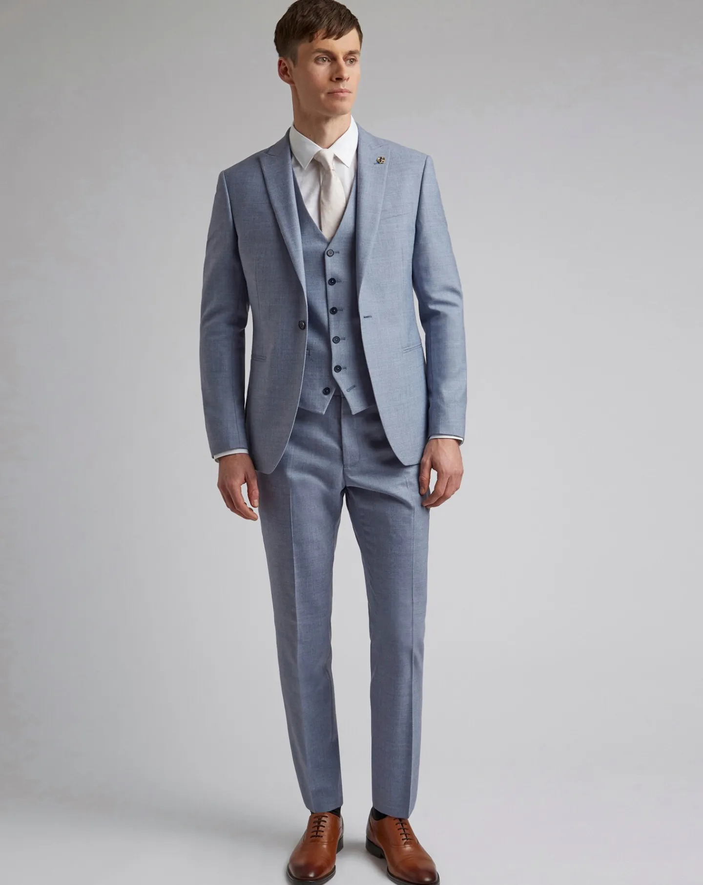 Ted Baker Slim Fit Soft Brushed Flannel Jacket