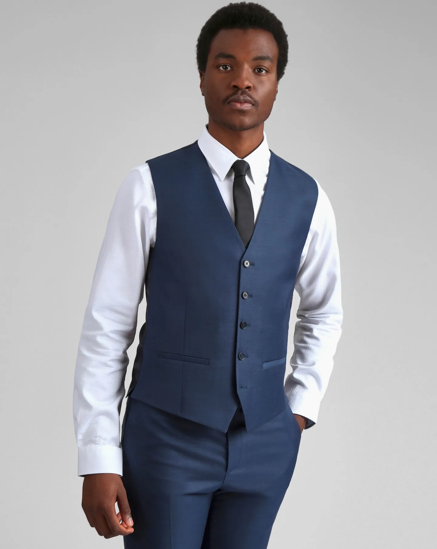 Ted Baker Slim Plain Waistcoat