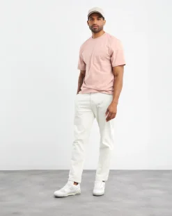 Jacamo Textured Marl Relaxed Fit Pocket T-Shirt