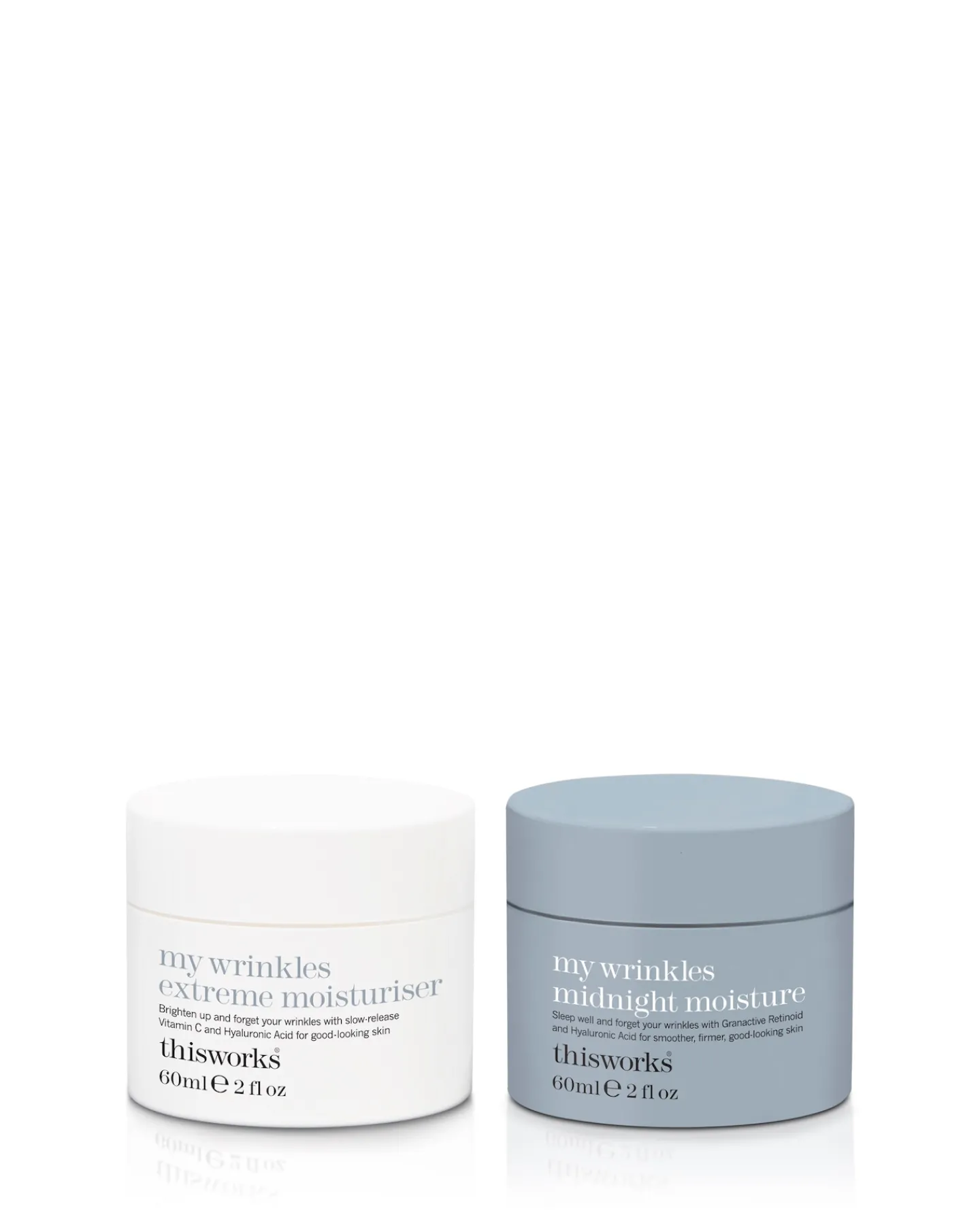 This Works My Wrinkles Extreme Moisturiser + Midnight Moisture Duo Set