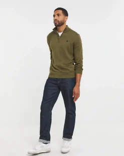 Timberland Cotton 1/4 Zip Jumper