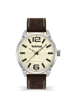 Timberland Ripley Z & Cream Strap Watch