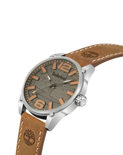 Timberland Ripley Z Leather Strap Watch