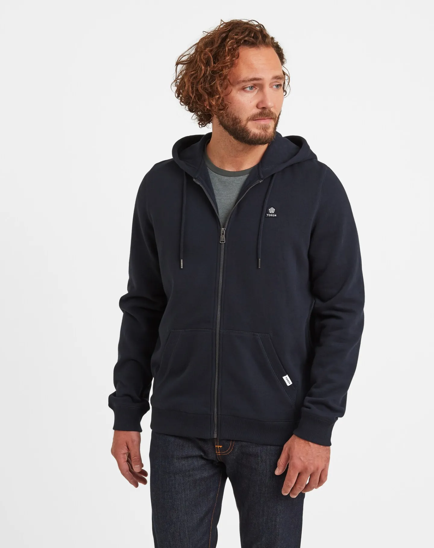 Tog 24 Tog24 Alden Mens Zip Through Hoody