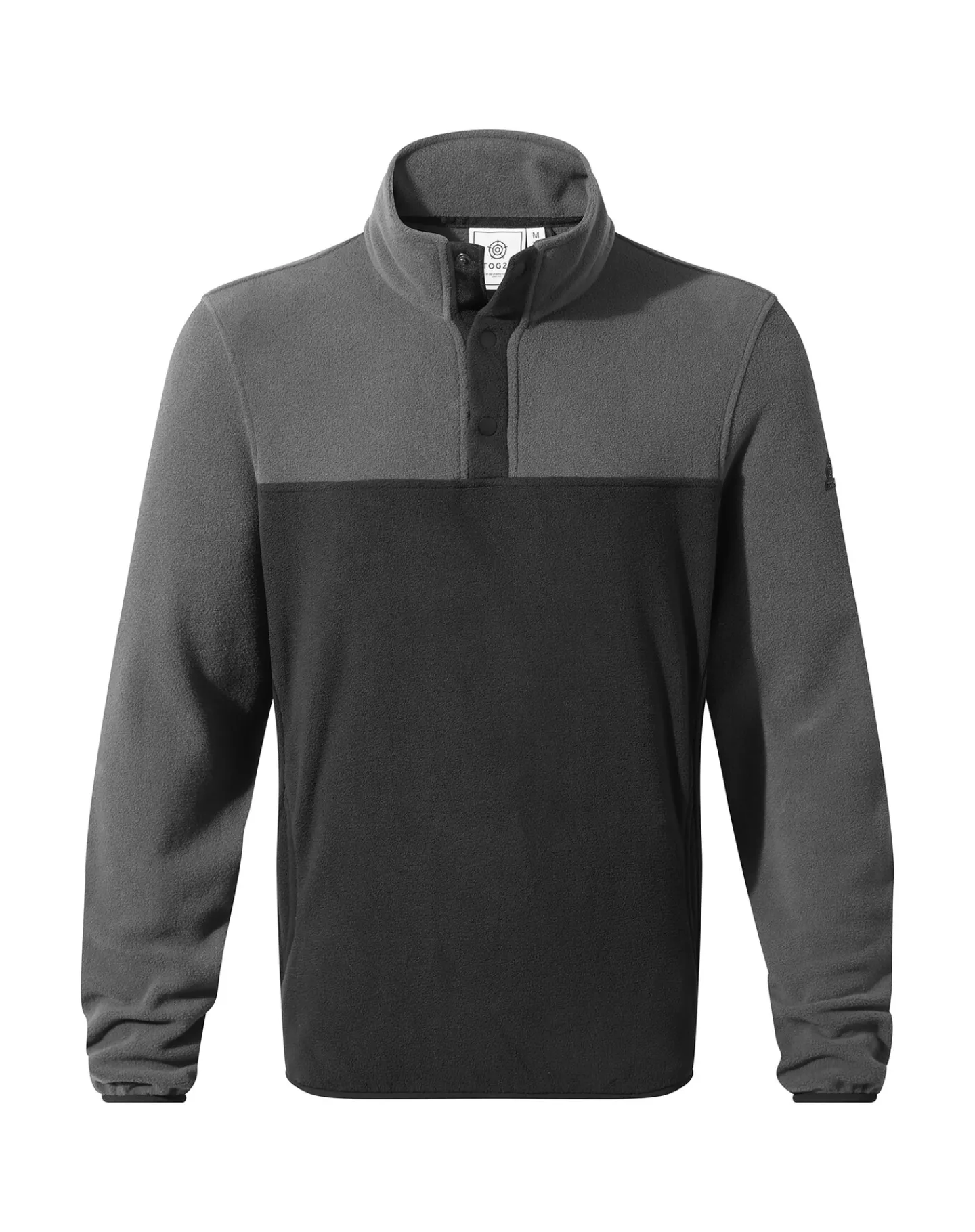 Tog 24 Tog24 Farlow Mens Press Stud Neck Fleece