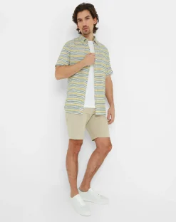 Tog 24 Tog24 Harold Mens Ss Stripe Shirt