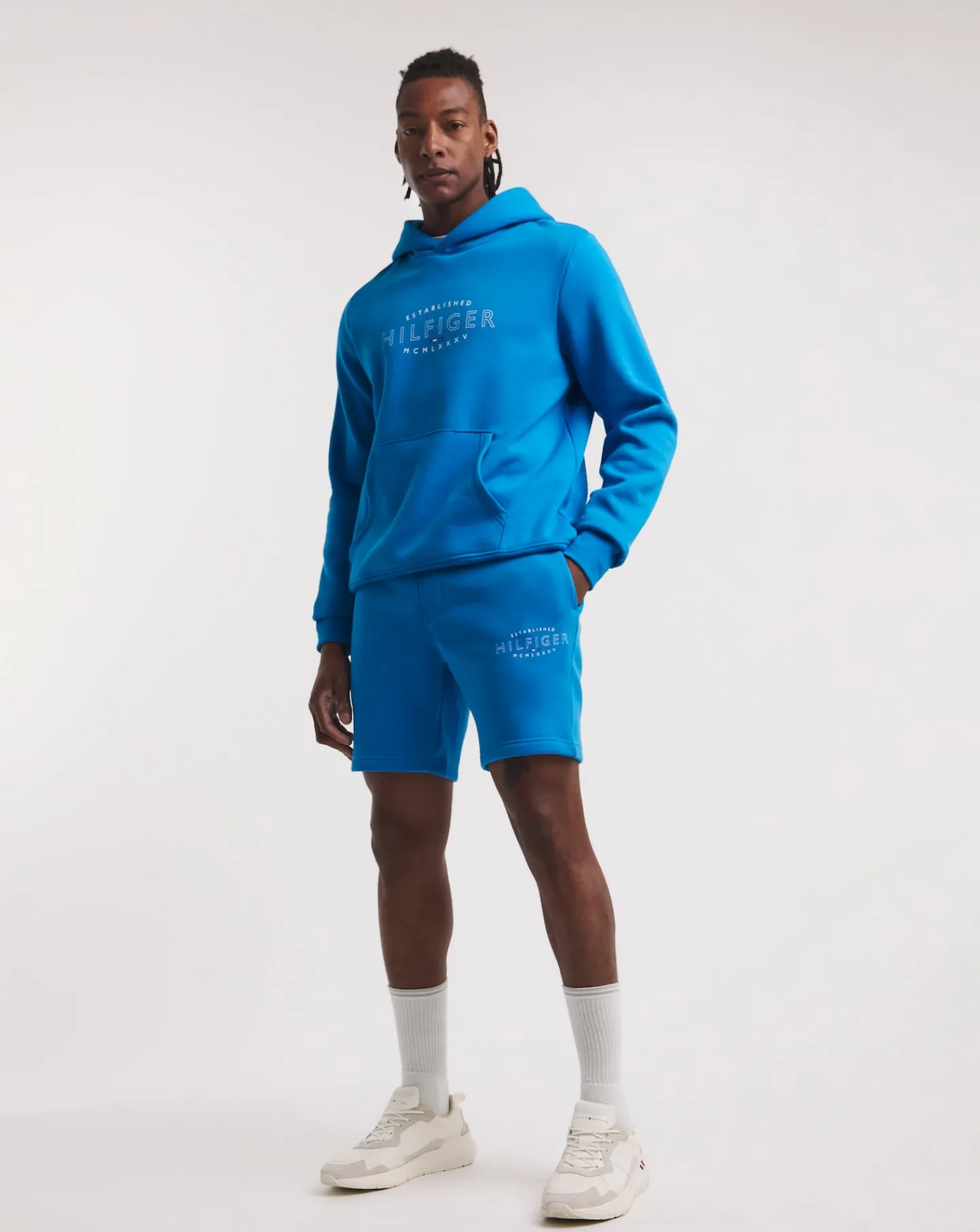 Tommy Hilfiger Blue Logo Sweatshort