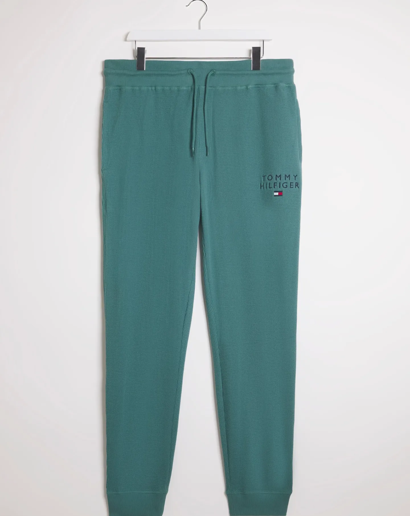 Tommy Hilfiger Green Waffle Lounge Pant
