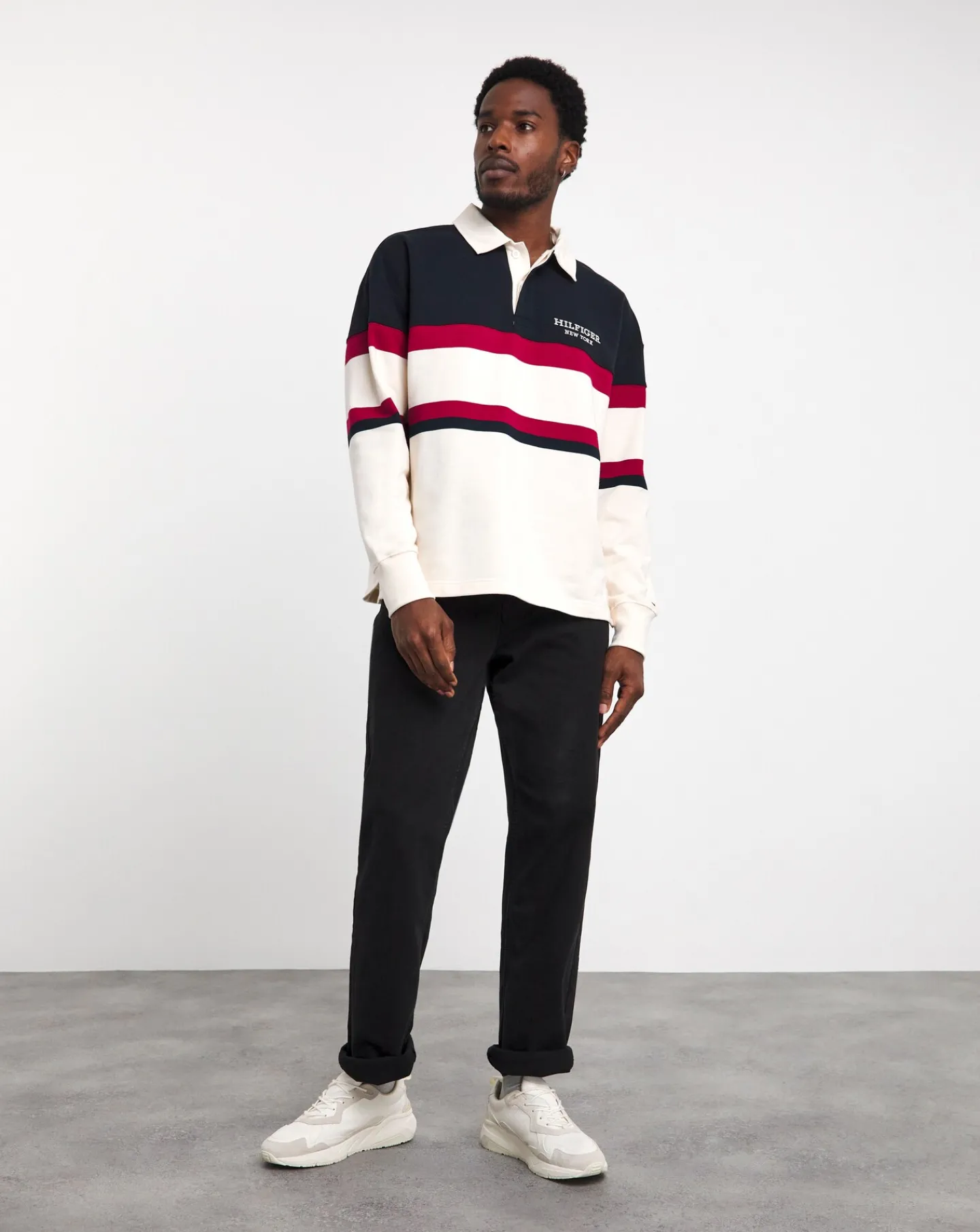Tommy Hilfiger Monotype Rugby Shirt