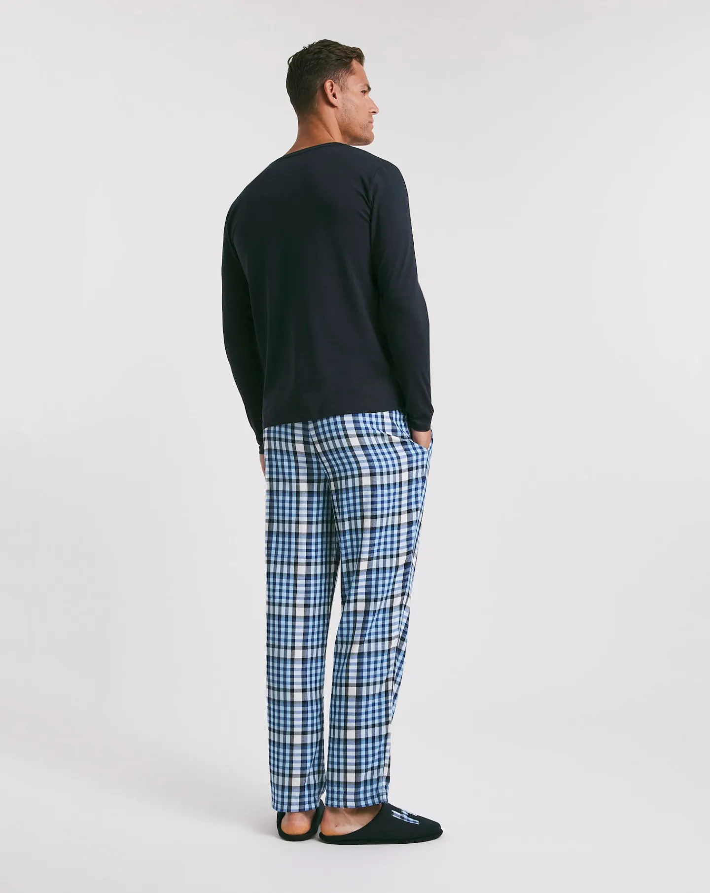 Tommy Hilfiger Flannel Pyjama & Slipper Set
