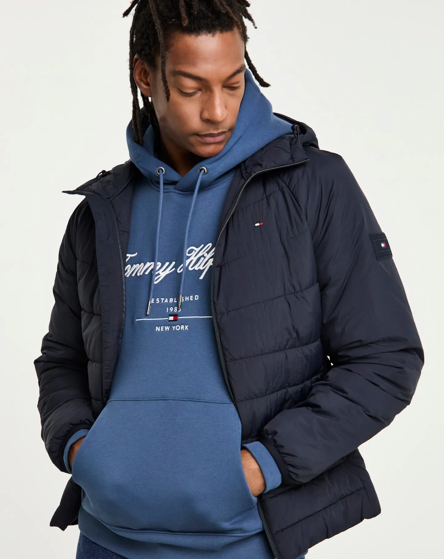 Tommy Hilfiger Quilted Hooded Jacket