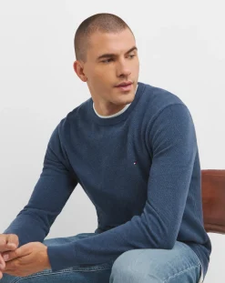 Tommy Hilfiger Structured Crew Neck Jumper