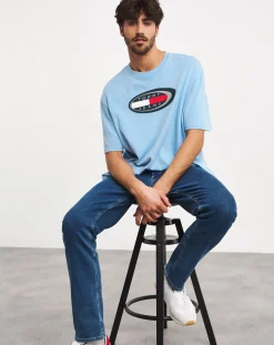 Tommy Hilfiger|Tommy Jeans Tommy Jeans Graphic T-Shirt Pale Blue