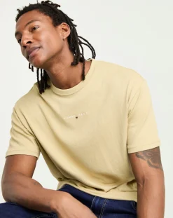 Tommy Jeans Short Sleeve Linear Logo T-Shirt