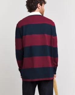 Tommy Jeans Stripe Badge Rugby Polo