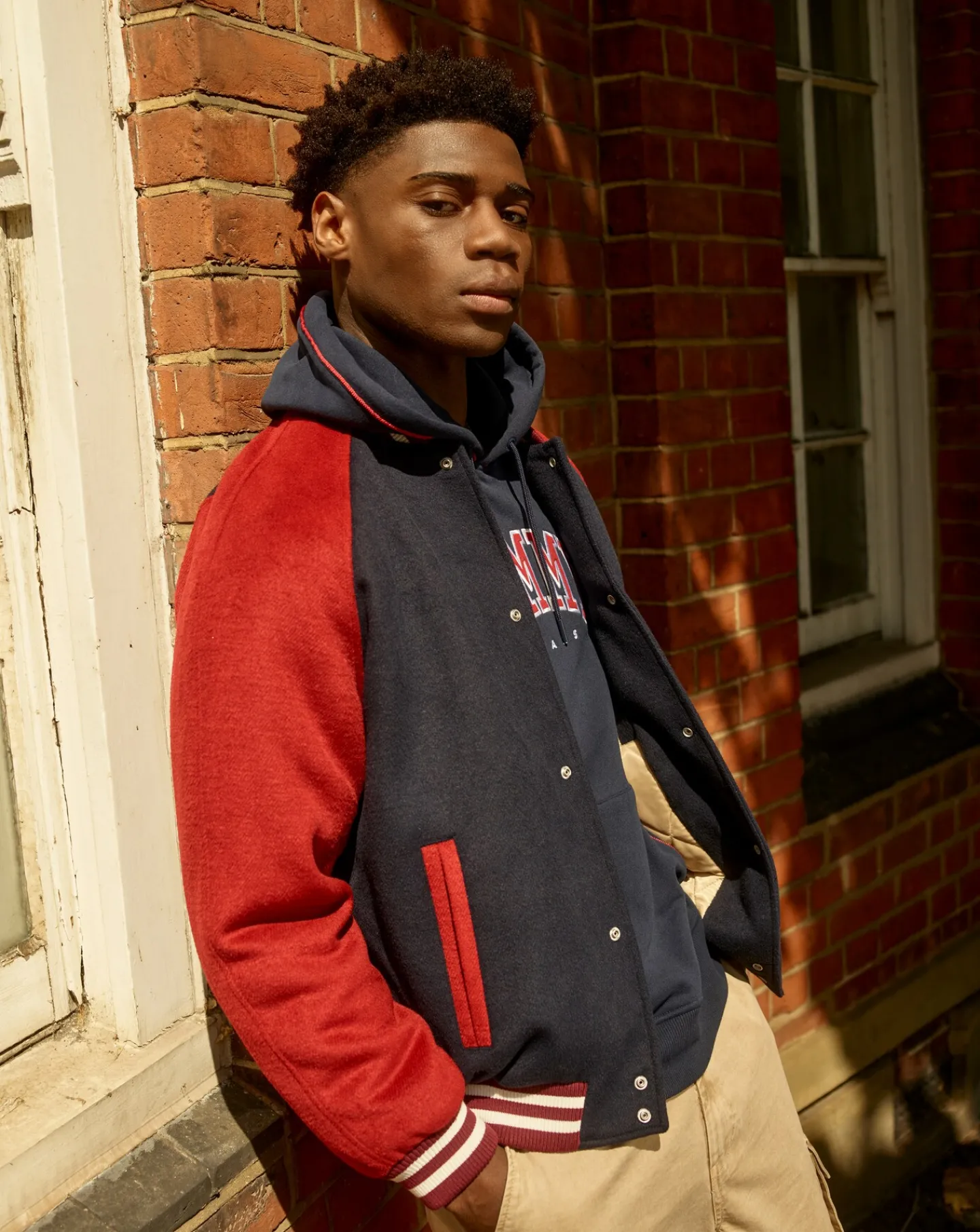 Tommy Jeans Wool Crest Bomber
