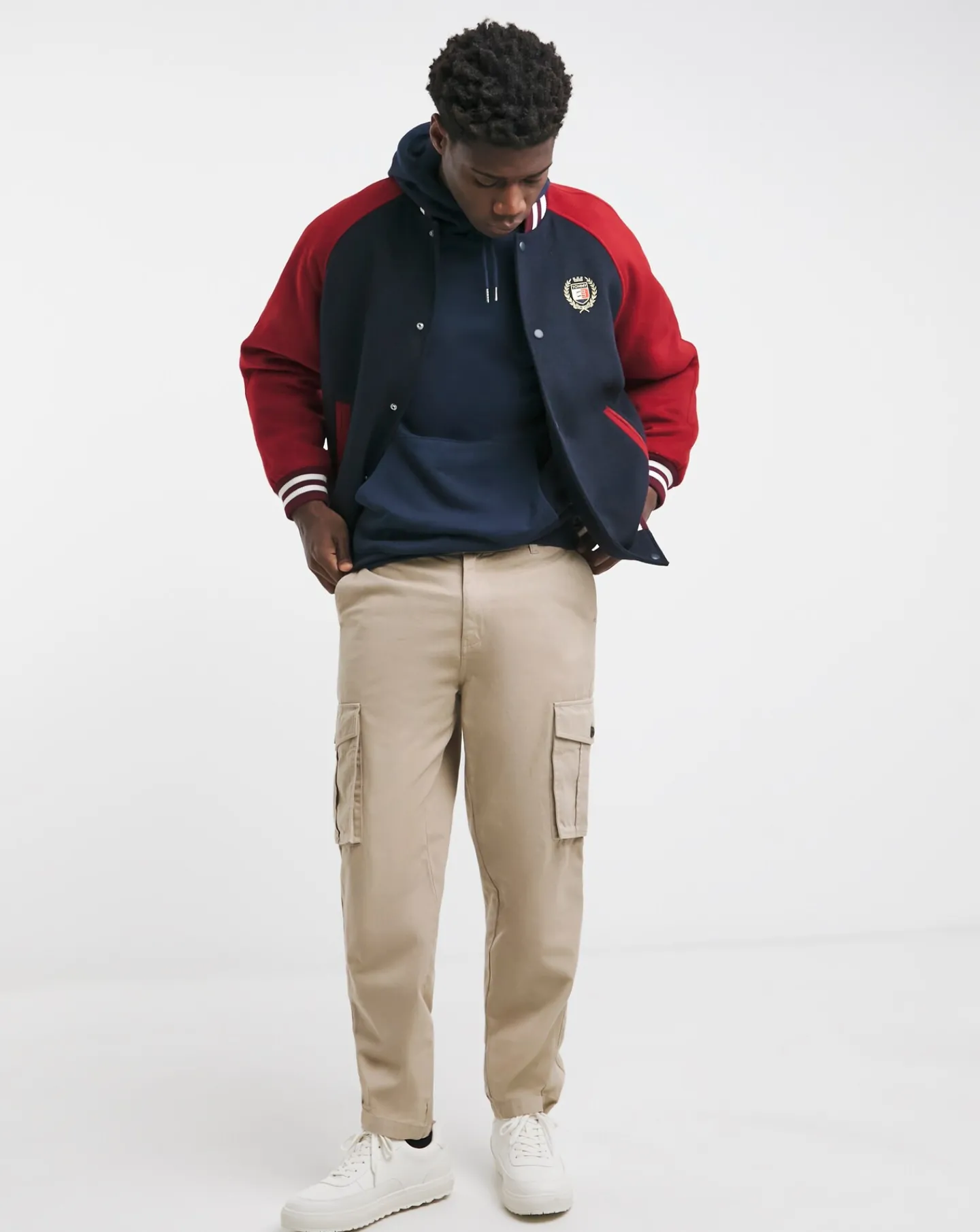 Tommy Jeans Wool Crest Bomber