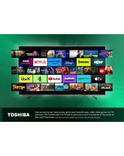 Toshiba Fire 43QF5D53DB 43in Smart 4K UHD HDR QLED TV