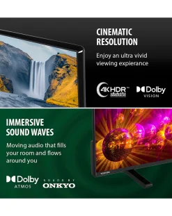 Toshiba 65UV2F53DBU 65in Smart TV 4K UHD HDR LCD Freely TV with Amazon Alexa