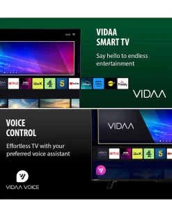 Toshiba 43UV2F53DBU 43in Smart TV 4K UHD HDR LCD Freely TV with Amazon Alexa