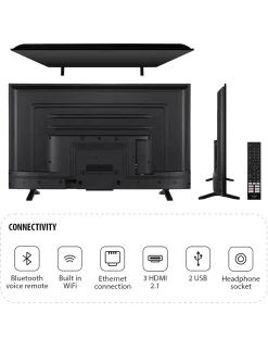 Toshiba 55UV2F53DBU 55in Smart TV 4K UHD HDR LCD Freely TV with Amazon Alexa