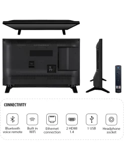 Toshiba 24WF2F53DB 24in Smart VIDAA HD Ready TV with VIDAA Voice