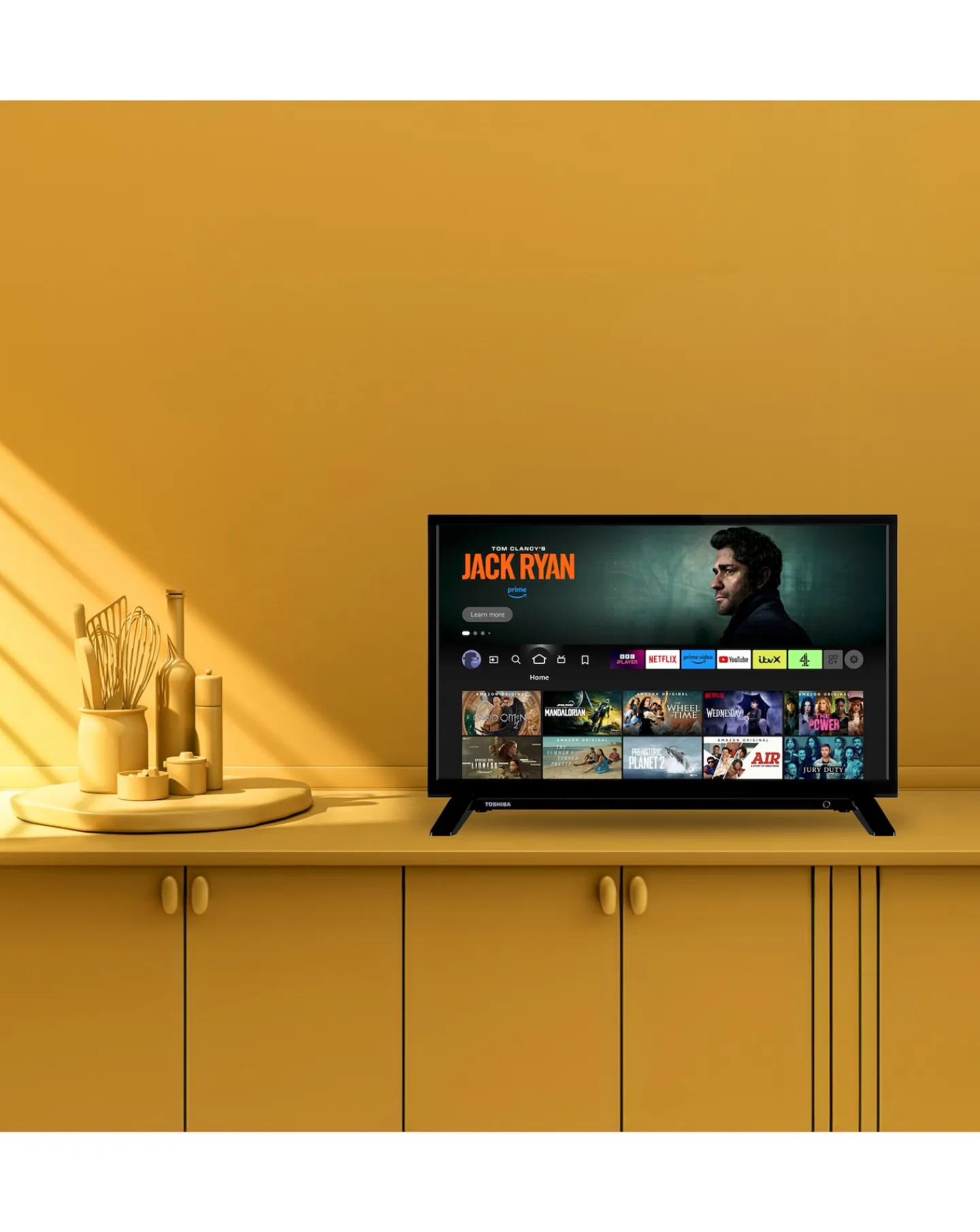 Toshiba 24WF2F53DB 24in Smart VIDAA HD Ready TV with VIDAA Voice