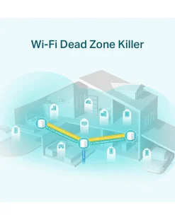 TP-Link AX1800 WiFi 6 Whole-Home Mesh WiFi System - 3 pack