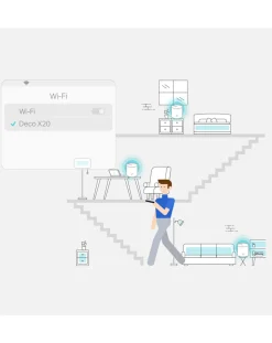 TP-Link AX1800 WiFi 6 Whole-Home Mesh WiFi System - 3 pack